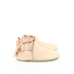 ROBEEZ Chaussons En Cuir à Tannage Végétal Goldy Cat