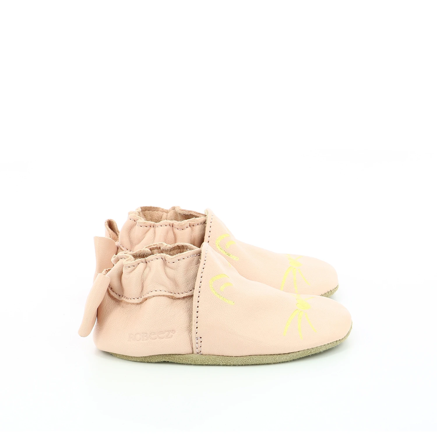 ROBEEZ Chaussons En Cuir à Tannage Végétal Goldy Cat 1 ROBEEZ Chaussons En Cuir à Tannage Végétal Goldy Cat