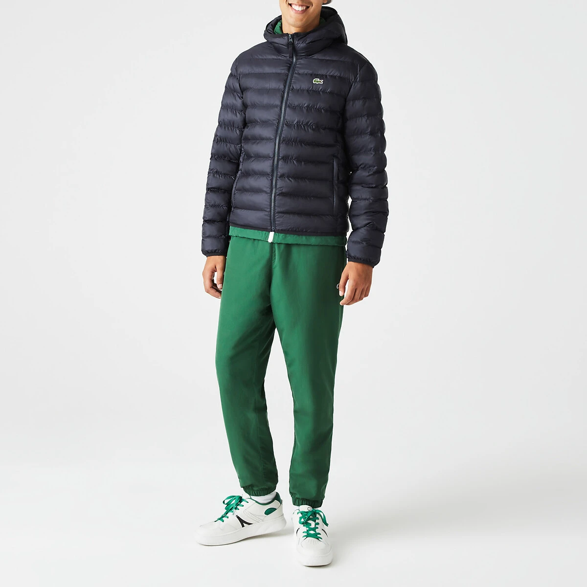Lacoste Doudoune Légère Zippée à Capuche 2 Lacoste Doudoune Légère Zippée à Capuche – Image 2