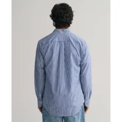 Gant Chemise Droite En Popeline Rayée 7 Gant Chemise Droite En Popeline Rayée -Mode Décontractée 7c84dc6c72d77089b2808ce73e2ba37f
