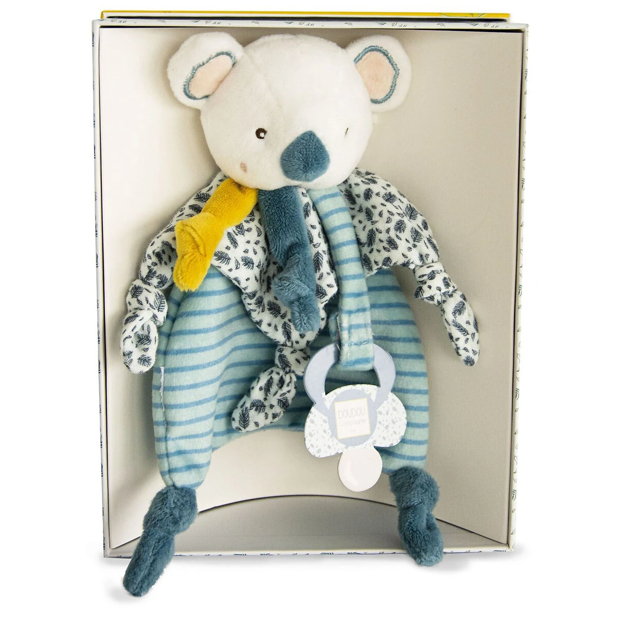 Yoca Le Koala Doudou Attache Sucette 2 Yoca Le Koala Doudou Attache Sucette – Image 2