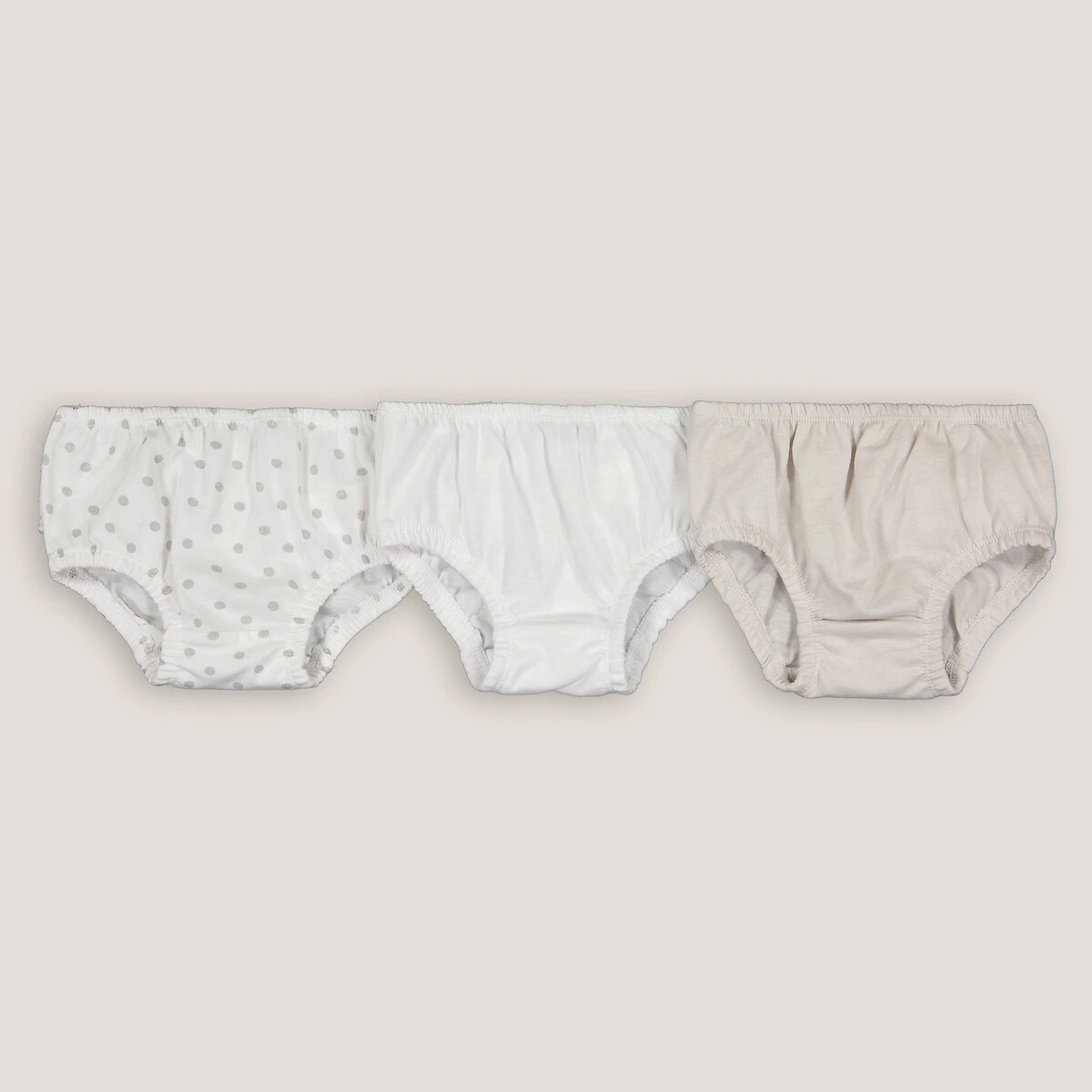 Lot De 3 Culottes, Volants Au Dos 1 Lot De 3 Culottes, Volants Au Dos