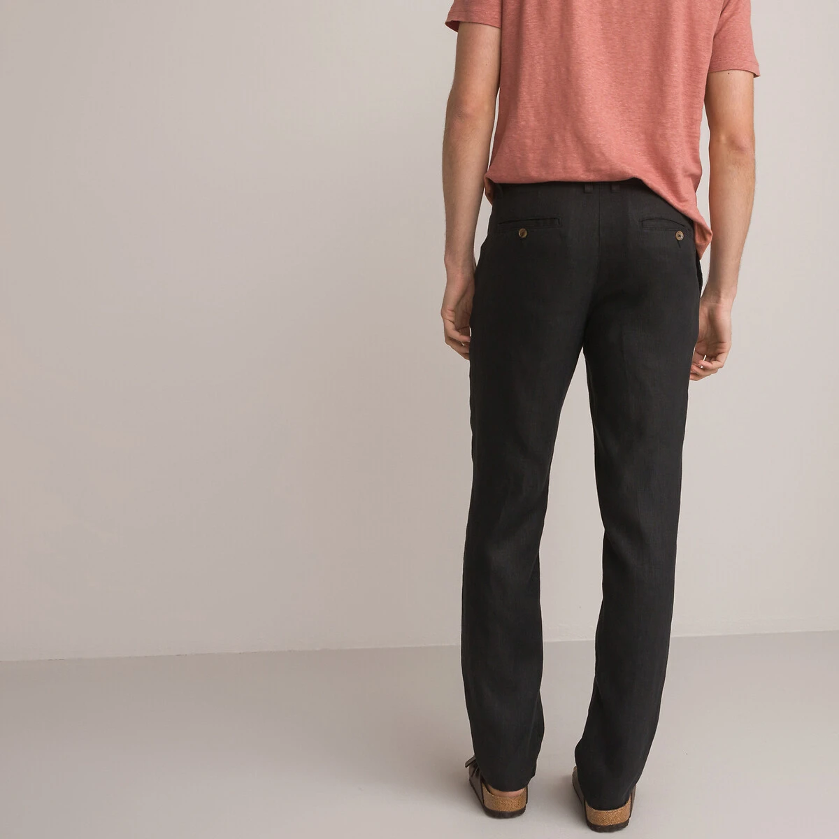 Pantalon Droit En Lin 9 Pantalon Droit En Lin – Image 9