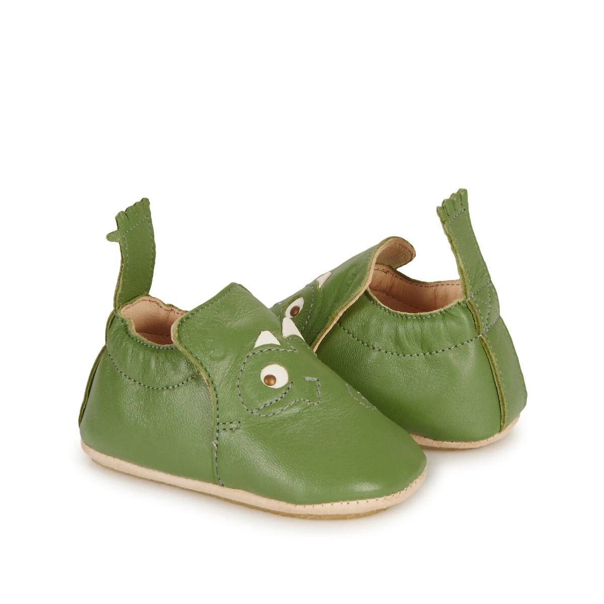 Chaussons Souples En Cuir My Blublu Cameleon 4 Chaussons Souples En Cuir My Blublu Cameleon – Image 4