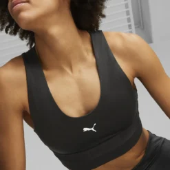 Puma Brassière De Sport Impact Moyen Strong Shine 9 Puma Brassière De Sport Impact Moyen Strong Shine -Mode Décontractée 80df367376c778f3cba14fbcc6b810ca