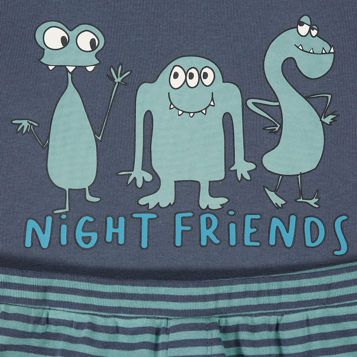 Pyjama Imprimé Monstres Phosphorescent 4 Pyjama Imprimé Monstres Phosphorescent – Image 4