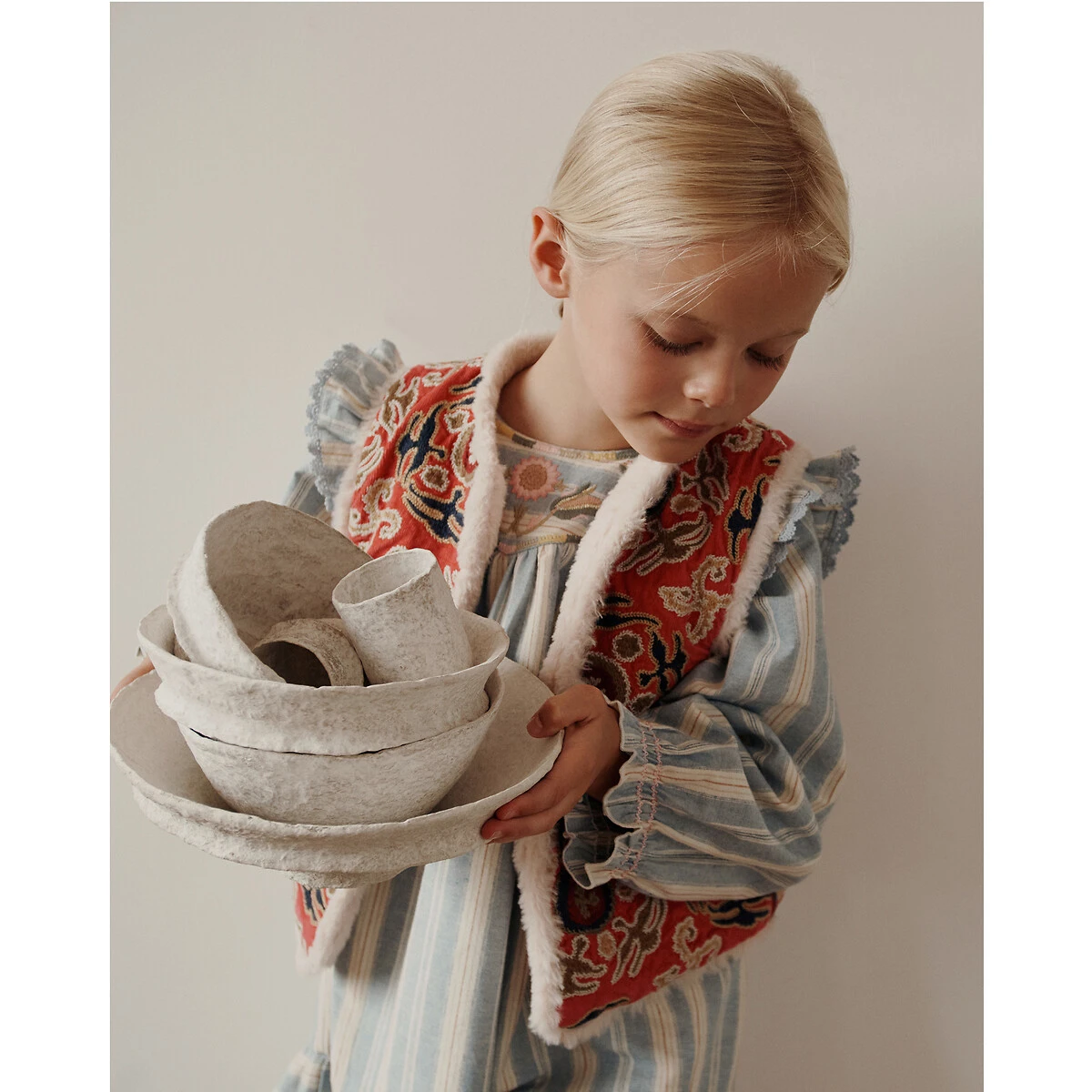 Robe Manches Longues Rayée 7 Robe Manches Longues Rayée – Image 7