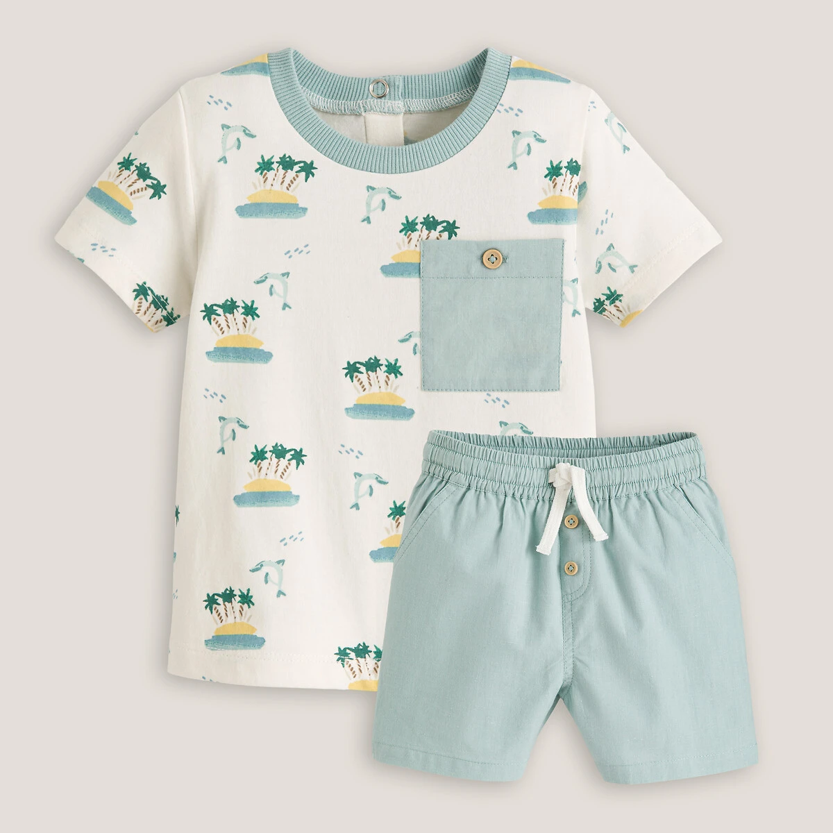 Ensemble 2 Pièces T-shirt + Short 3 Ensemble 2 Pièces T-shirt + Short – Image 3