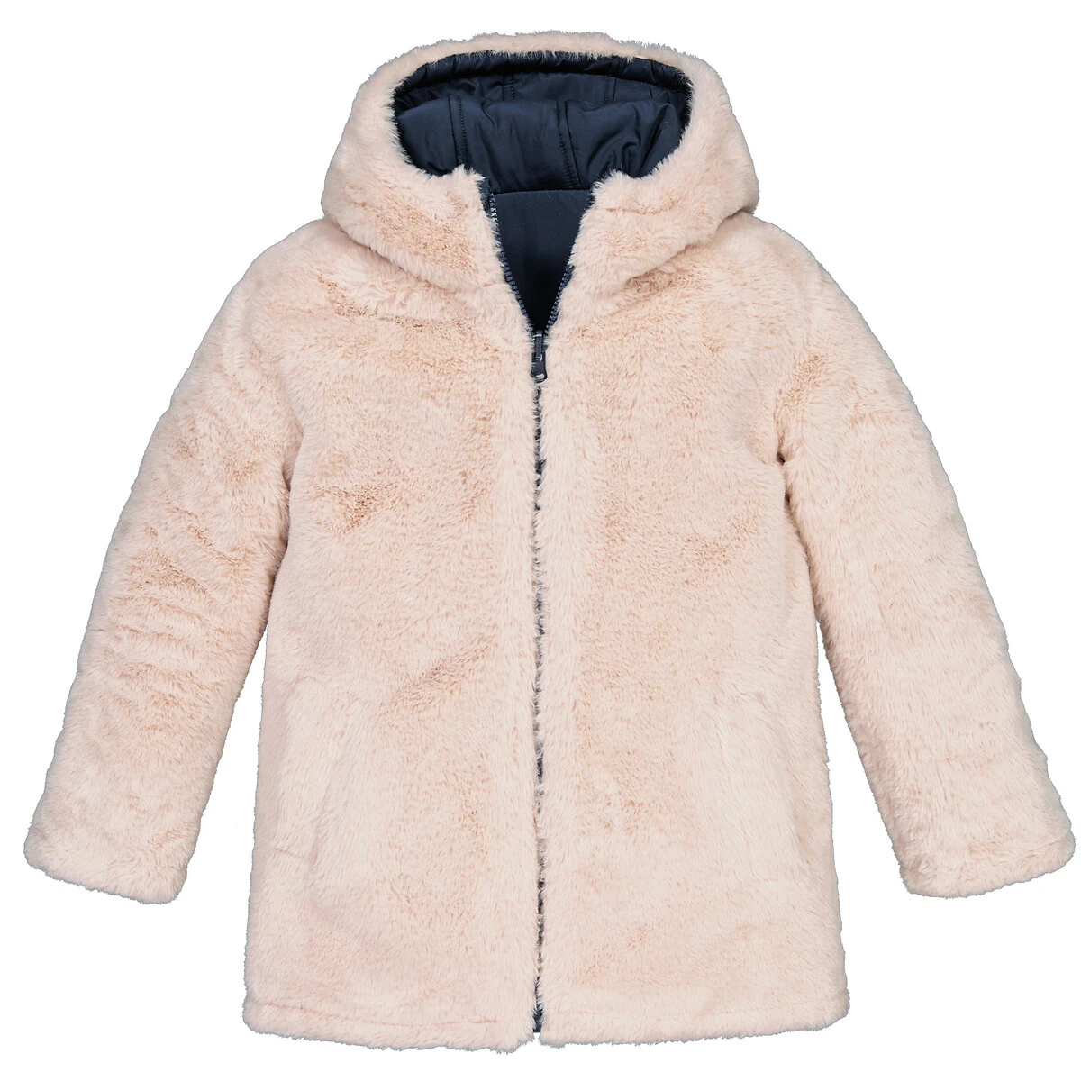 Doudoune Chaude à Capuche Réversible 7 Doudoune Chaude à Capuche Réversible – Image 7