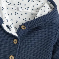 Gilet à Capuche Boutonné Et Doublé, Coton Bio 8 Gilet à Capuche Boutonné Et Doublé, Coton Bio -Mode Décontractée 84088f015f3c7c8b79f0af502e07c506