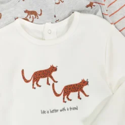 Lot De 3 Pyjamas 1 Pièce En Coton 5 Lot De 3 Pyjamas 1 Pièce En Coton -Mode Décontractée 85722a98912615e154688d311a620f49