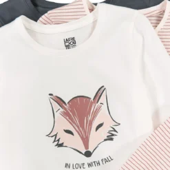 Lot De 5 T-shirts Manches Longues 9 Lot De 5 T-shirts Manches Longues -Mode Décontractée 8706fefb71e9a68d68a847523bbcc2f9