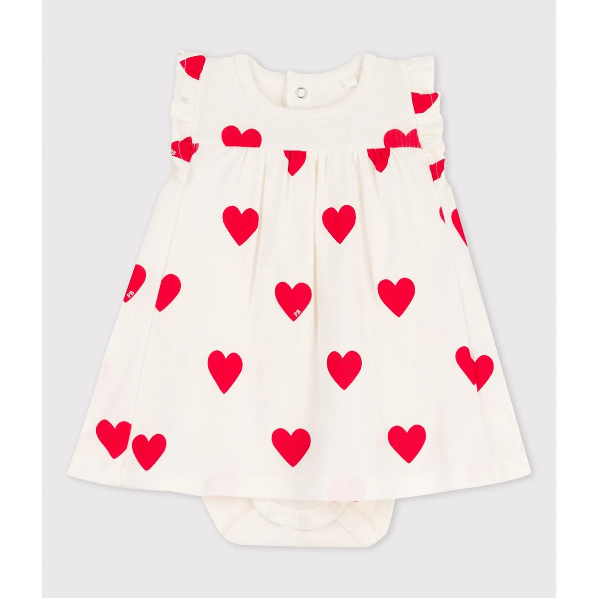 PETIT BATEAU Robe Avec Body Intégré En Molleton 7 PETIT BATEAU Robe Avec Body Intégré En Molleton – Image 7