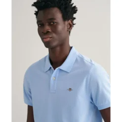 Gant Polo Droit Piqué Manches Courtes -Mode Décontractée 875df103f62ae7b8c1472b8a8743e56d