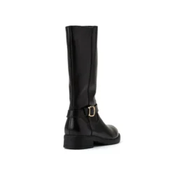 Bottes En Cuir Zippées Esprit Cavalière -Mode Décontractée 87d0db043e6632db3352c17e37c1bacd
