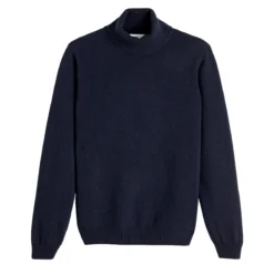Pull Col Roulé Signature En Lambswool -Mode Décontractée 885f7d5ce3856f167f41502bd3422ac8