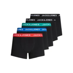 Jack & Jones Lot De 5 Boxers Unis Jachuey