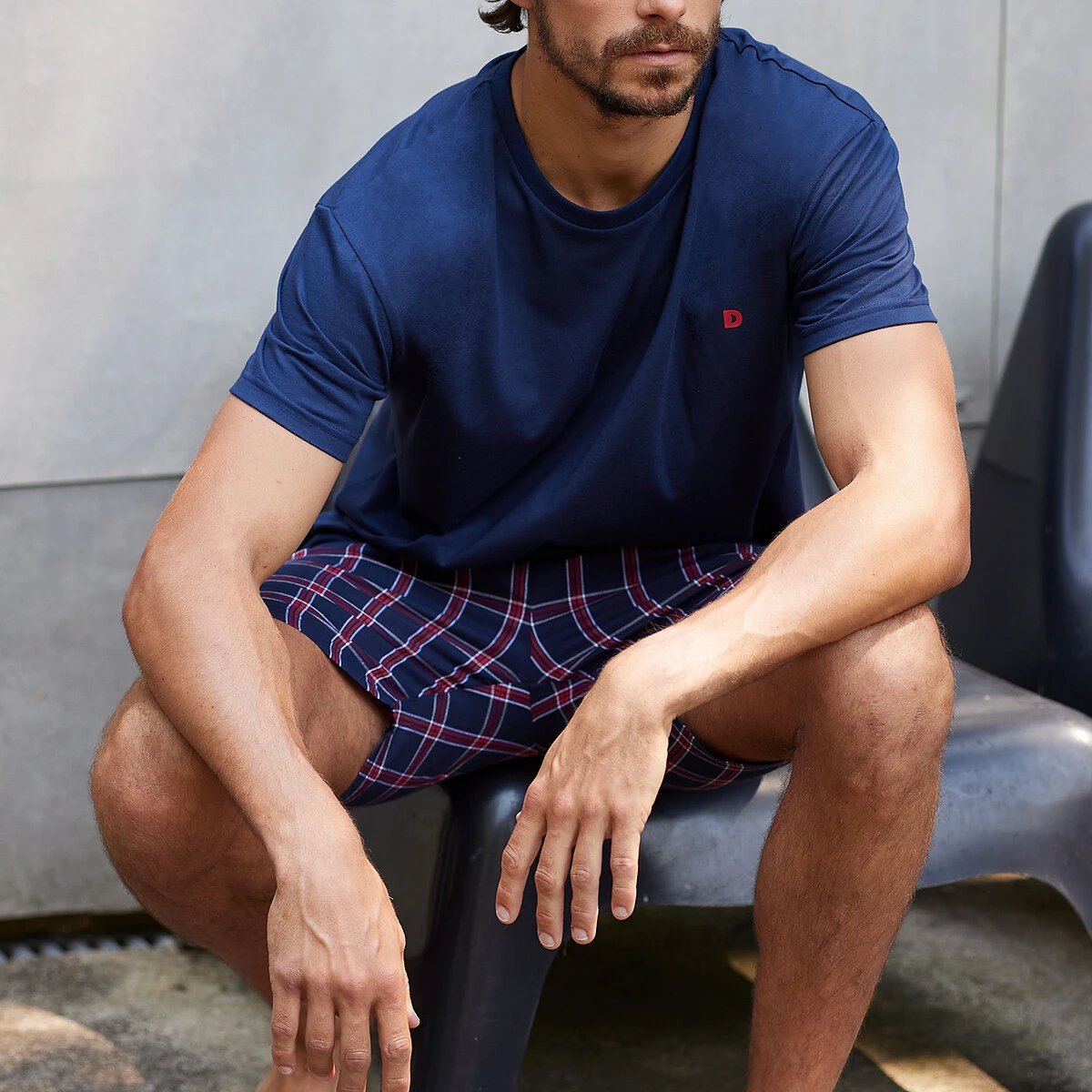 DODO Pyjama Court Col Rond 2 DODO Pyjama Court Col Rond – Image 2