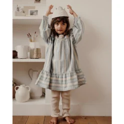 Robe Manches Longues Rayée 24 Robe Manches Longues Rayée -Mode Décontractée 8941a98b7a605d42d2103d13cea7bc00