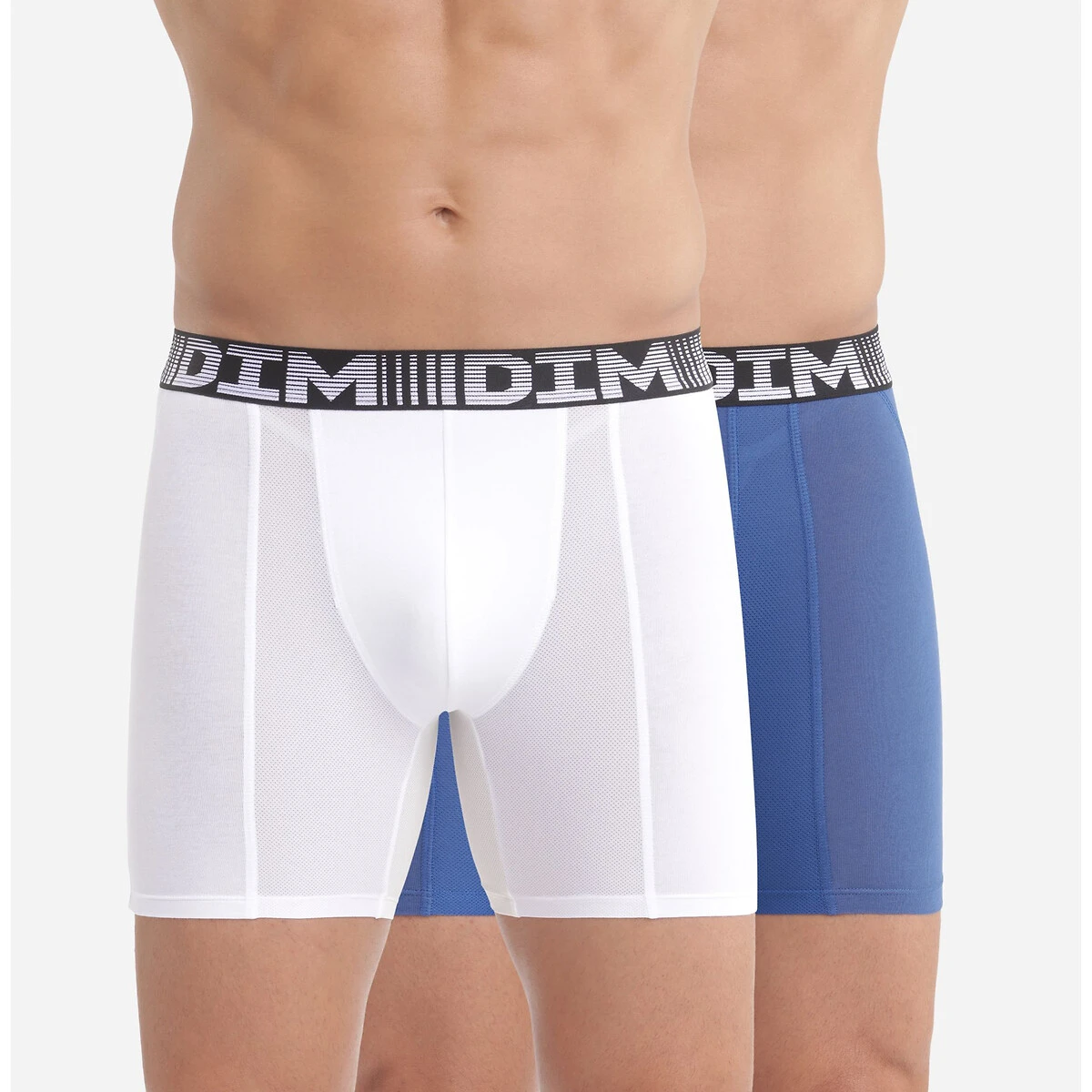 DIM Lot De 2 Boxers Longs 3D Flex Air 1 DIM Lot De 2 Boxers Longs 3D Flex Air