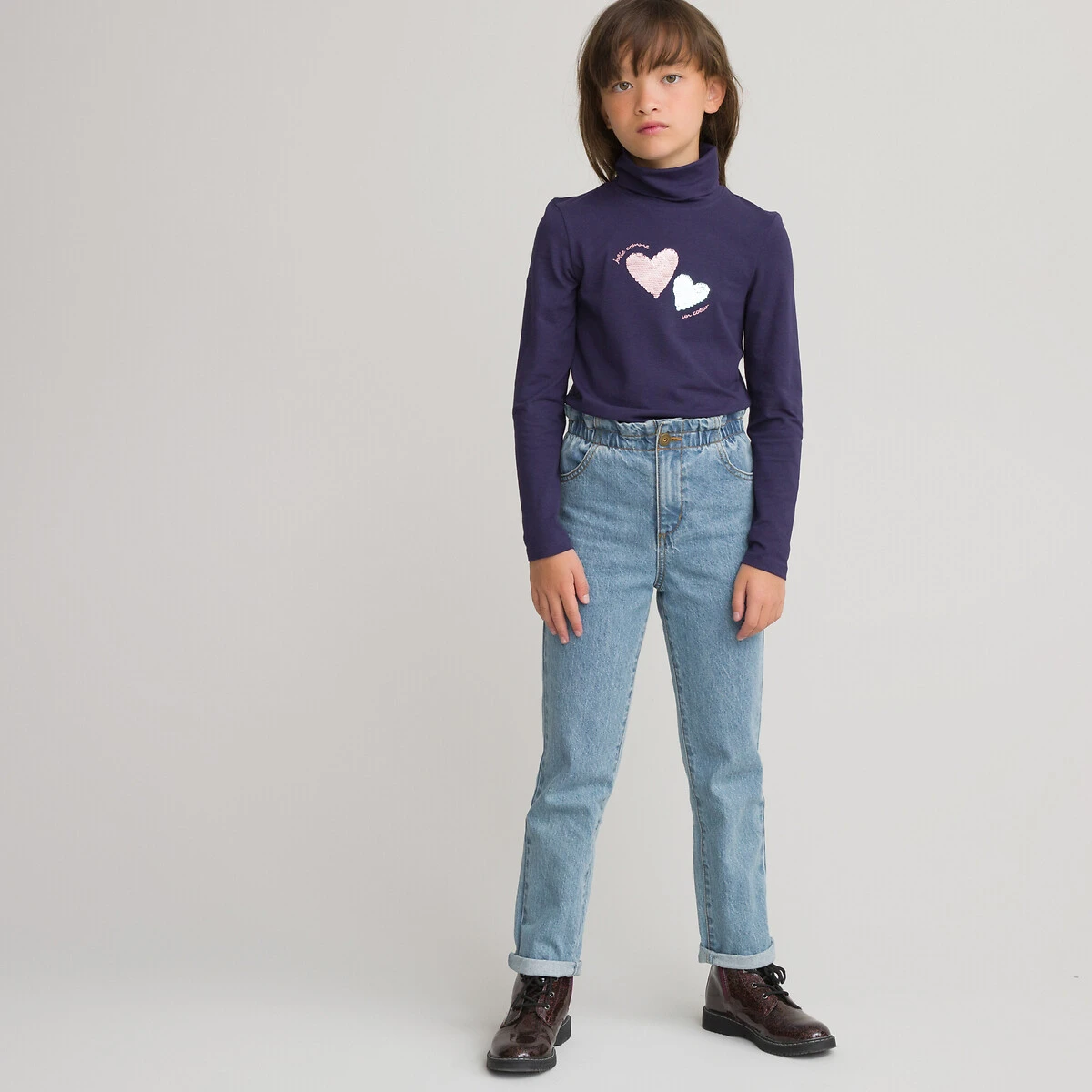 Sous-pull à Sequins Magiques, Coton Bio 2 Sous-pull à Sequins Magiques, Coton Bio – Image 2