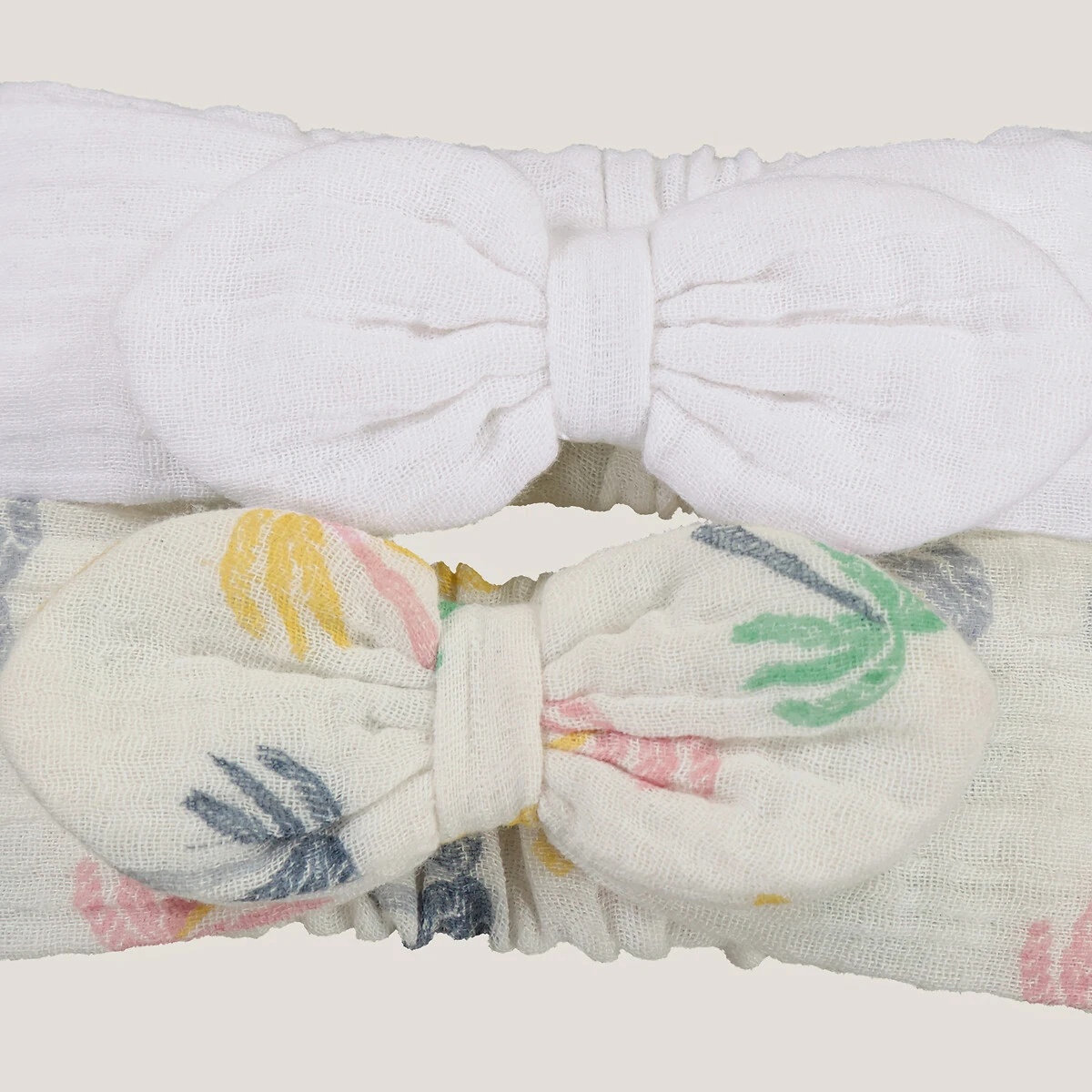 Lot De 2 Bandeaux En Gaze De Coton 2 Lot De 2 Bandeaux En Gaze De Coton – Image 2