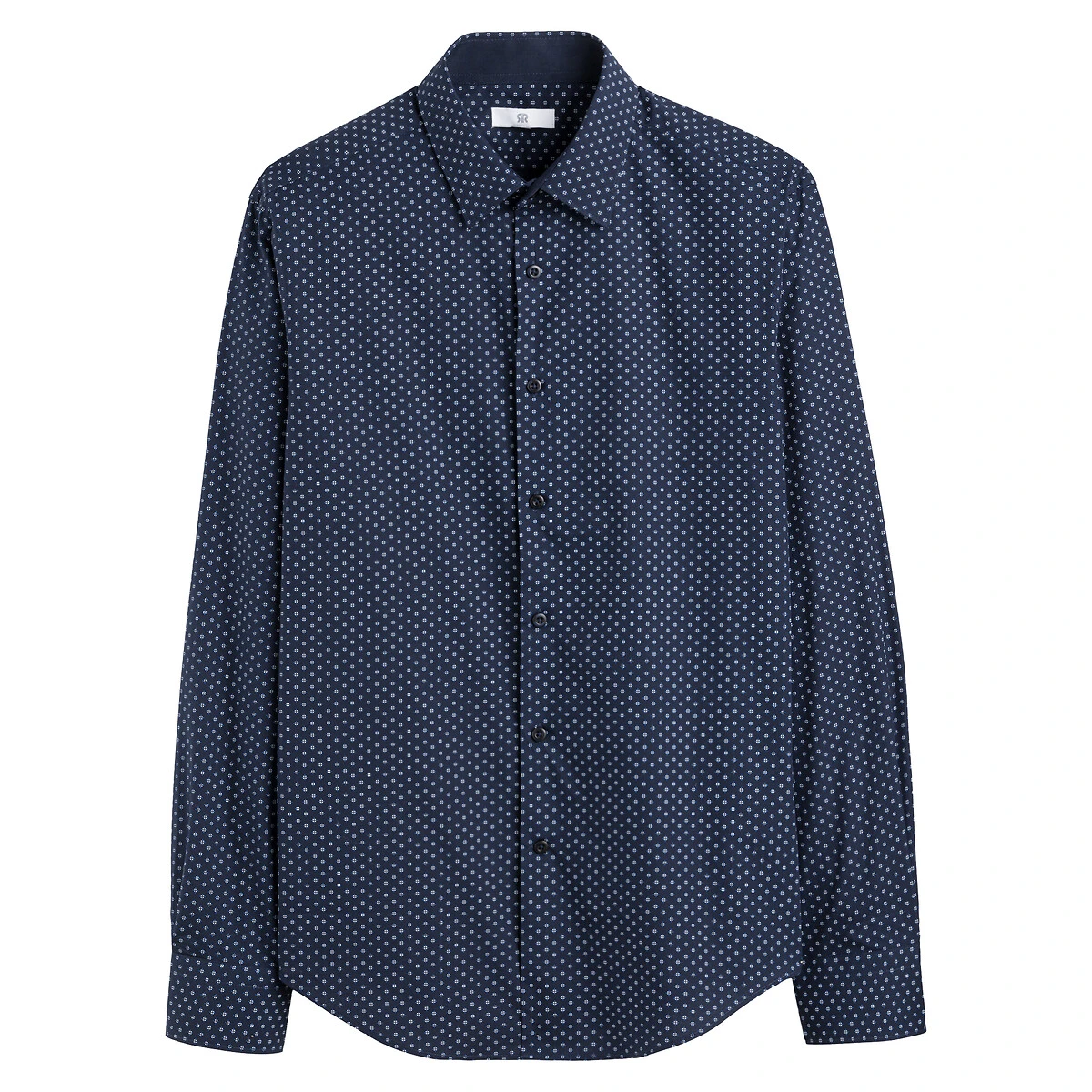 Chemise Droite Imprimée, Manches Longues 5 Chemise Droite Imprimée, Manches Longues – Image 5