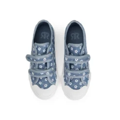 Baskets Scratchées En Toile Denim Imprimé Fleurs -Mode Décontractée 8ccda3ee9f8712ab47ebae4f41d7e711