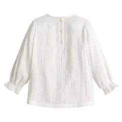 Blouse Manches Longues Gaze De Coton 8 Blouse Manches Longues Gaze De Coton -Mode Décontractée 8d4ea8df18d57aa1a383e448a2edc631