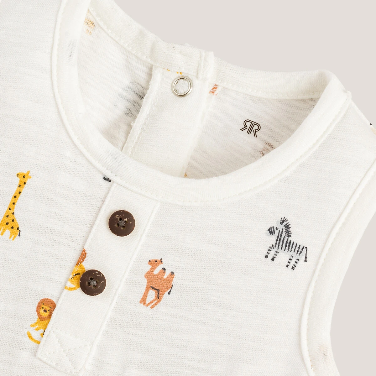 Lot De 3 Combinaisons Courtes Sans Manches 5 Lot De 3 Combinaisons Courtes Sans Manches – Image 5