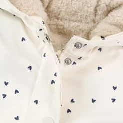 Parka à Capuche En Gomme, Imprimé Coeurs 12 Parka à Capuche En Gomme, Imprimé Coeurs -Mode Décontractée 8e70e7686fd32605224a01a8a2135455