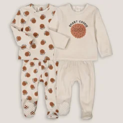Lot De 3 Bodies Manches Longues, Thème Cookies 5 Lot De 3 Bodies Manches Longues, Thème Cookies -Mode Décontractée 9106e6c0aa31486e33684a16cc559c23