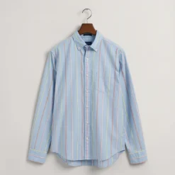 Gant Chemise Droite à Rayures -Mode Décontractée 9140ce4d00fdce2c8841b4353cccd75e