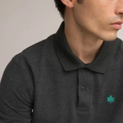 Polo En Pur Coton Manches Longues -Mode Décontractée 9184f756026e16ca3ddd5f01a23131b3