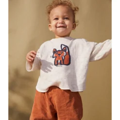 PETIT BATEAU T-shirt Manches Longues Bébé En Maille épaisse -Mode Décontractée 91882c0352506f0afdc9d05a16cf2de6