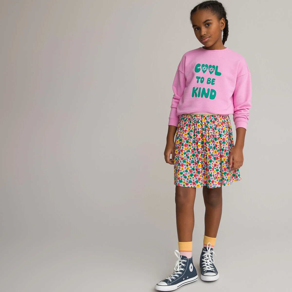 Jupe Fluide Imprimé Fleurs 2 Jupe Fluide Imprimé Fleurs – Image 2