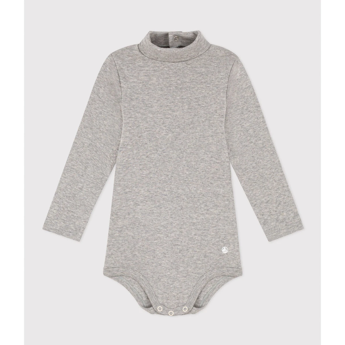 PETIT BATEAU Body Manches Longues Col Roulé En Coton 4 PETIT BATEAU Body Manches Longues Col Roulé En Coton – Image 4