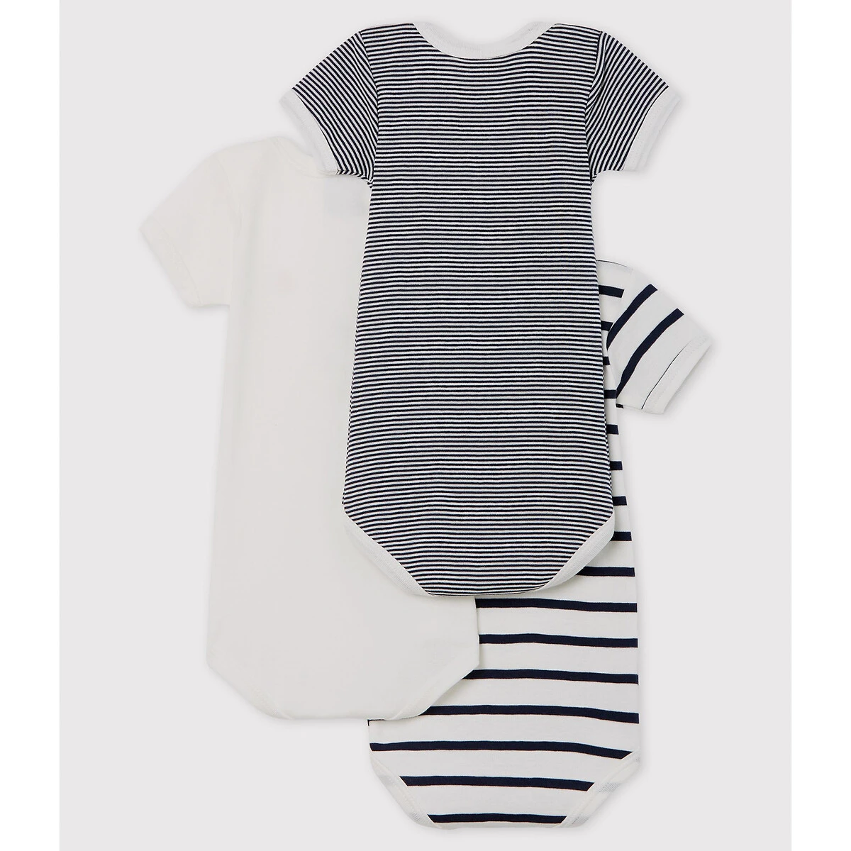 PETIT BATEAU Lot De 3 Bodies 3 Mois - 3 Ans 2 PETIT BATEAU Lot De 3 Bodies 3 Mois - 3 Ans – Image 2