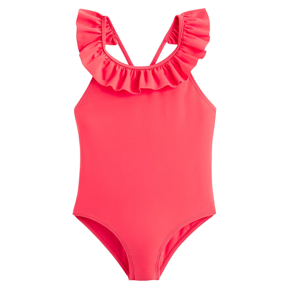 Maillot De Bain 1 Pièce à Volant 3 Maillot De Bain 1 Pièce à Volant – Image 3