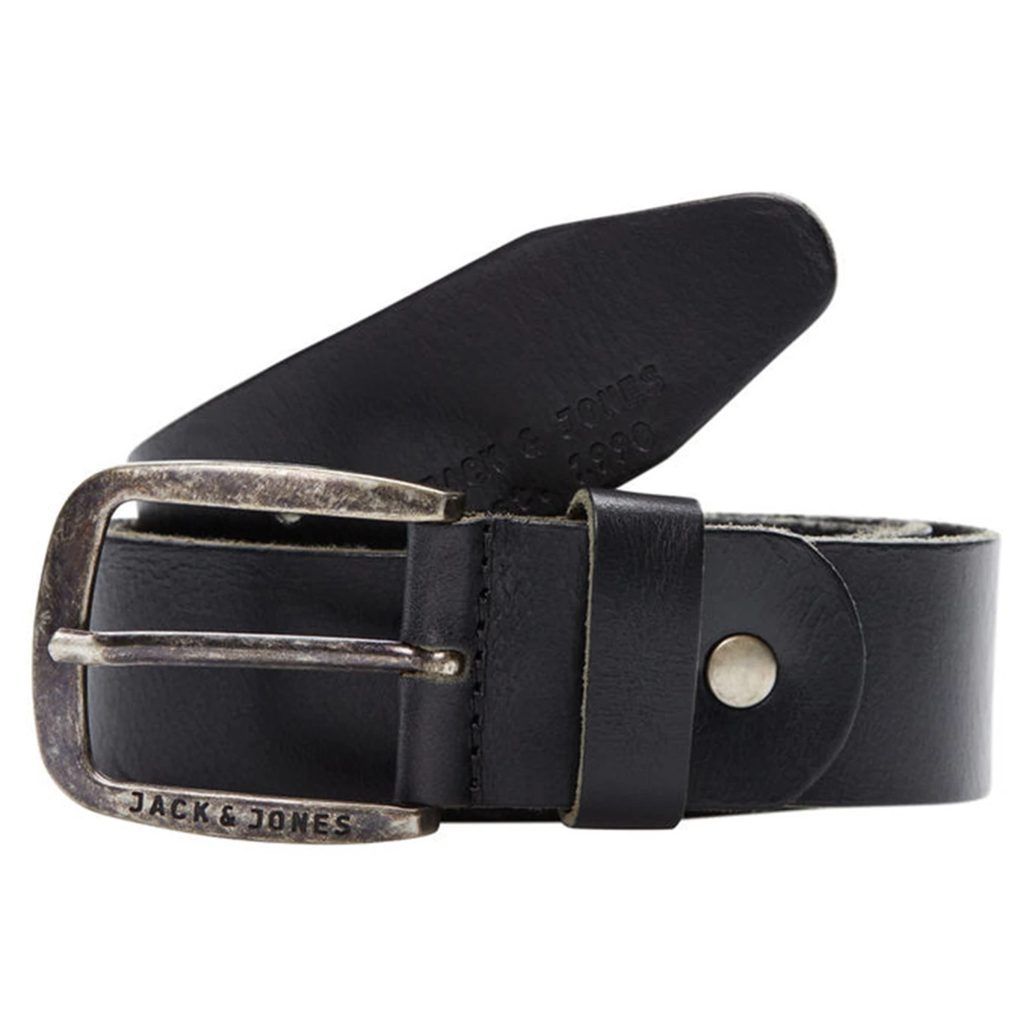 Jack & Jones Ceinture En Cuir Jacpaul 1 Jack & Jones Ceinture En Cuir Jacpaul