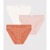 PETIT BATEAU Lot De 3 Culottes En Coton