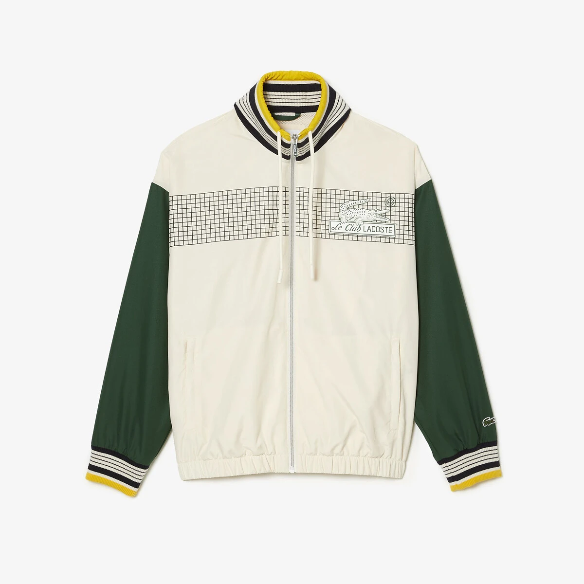 Lacoste Blouson Zippé Col Montant 1 Lacoste Blouson Zippé Col Montant