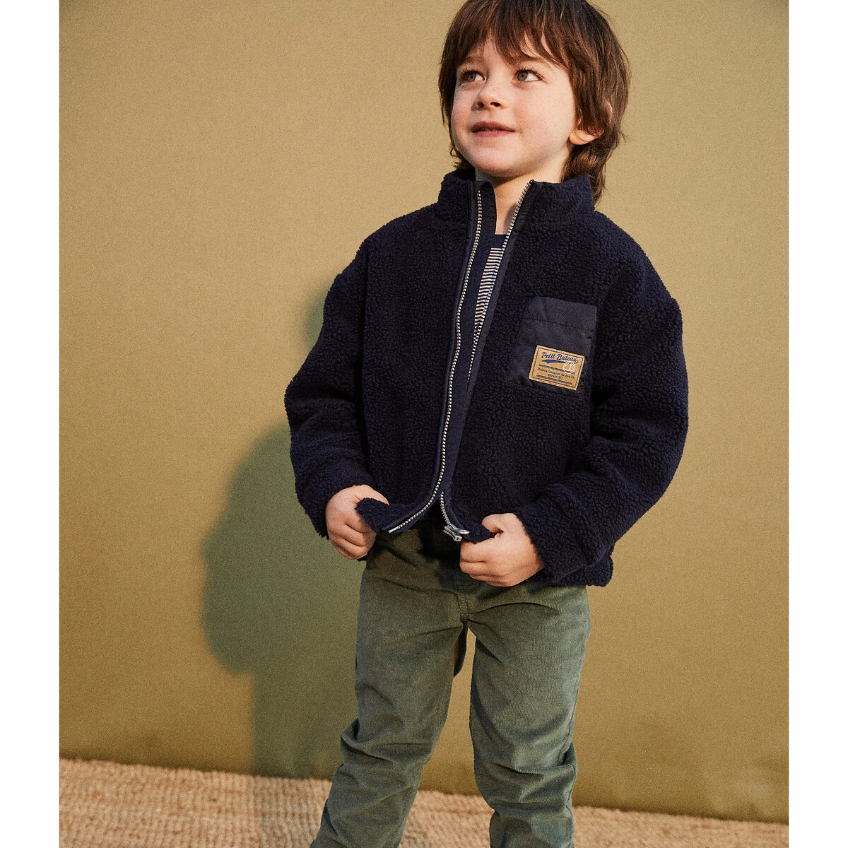 PETIT BATEAU Veste épaisse Zippée 2 PETIT BATEAU Veste épaisse Zippée – Image 2