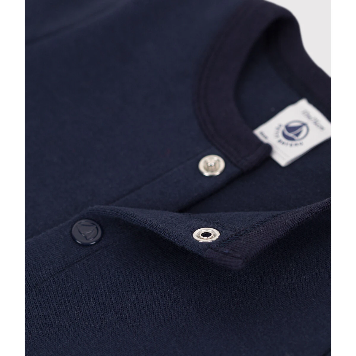 PETIT BATEAU Cardigan Pressionné En Jersey épais 4 PETIT BATEAU Cardigan Pressionné En Jersey épais – Image 4