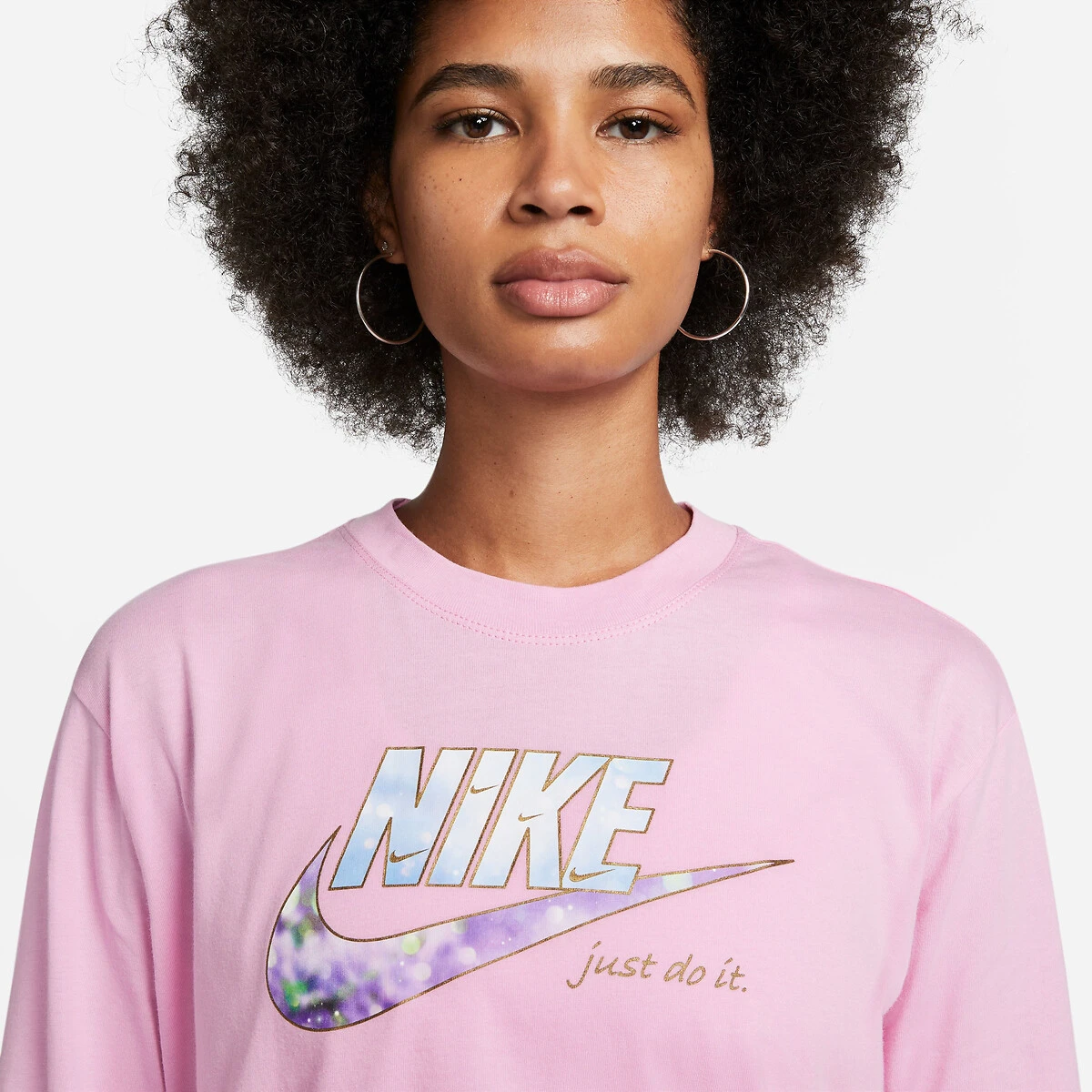 Nike T-shirt Boxy Manches Longues Imprimé Devant 2 Nike T-shirt Boxy Manches Longues Imprimé Devant – Image 2