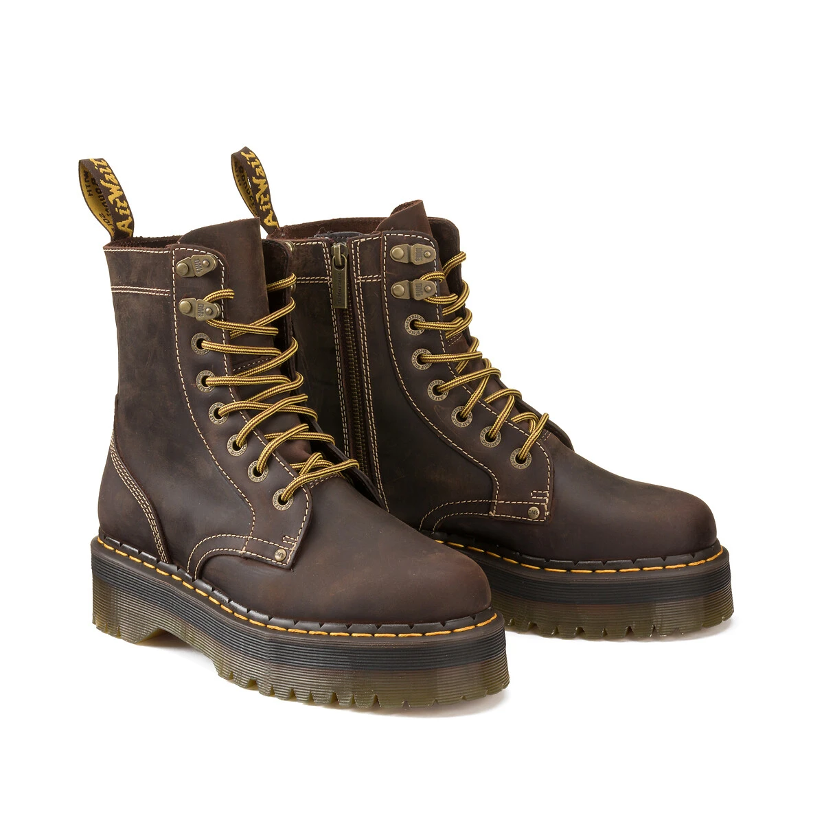 Dr. Martens Boots En Cuir Crazy Horse Jadon Arc 2 Dr. Martens Boots En Cuir Crazy Horse Jadon Arc – Image 2