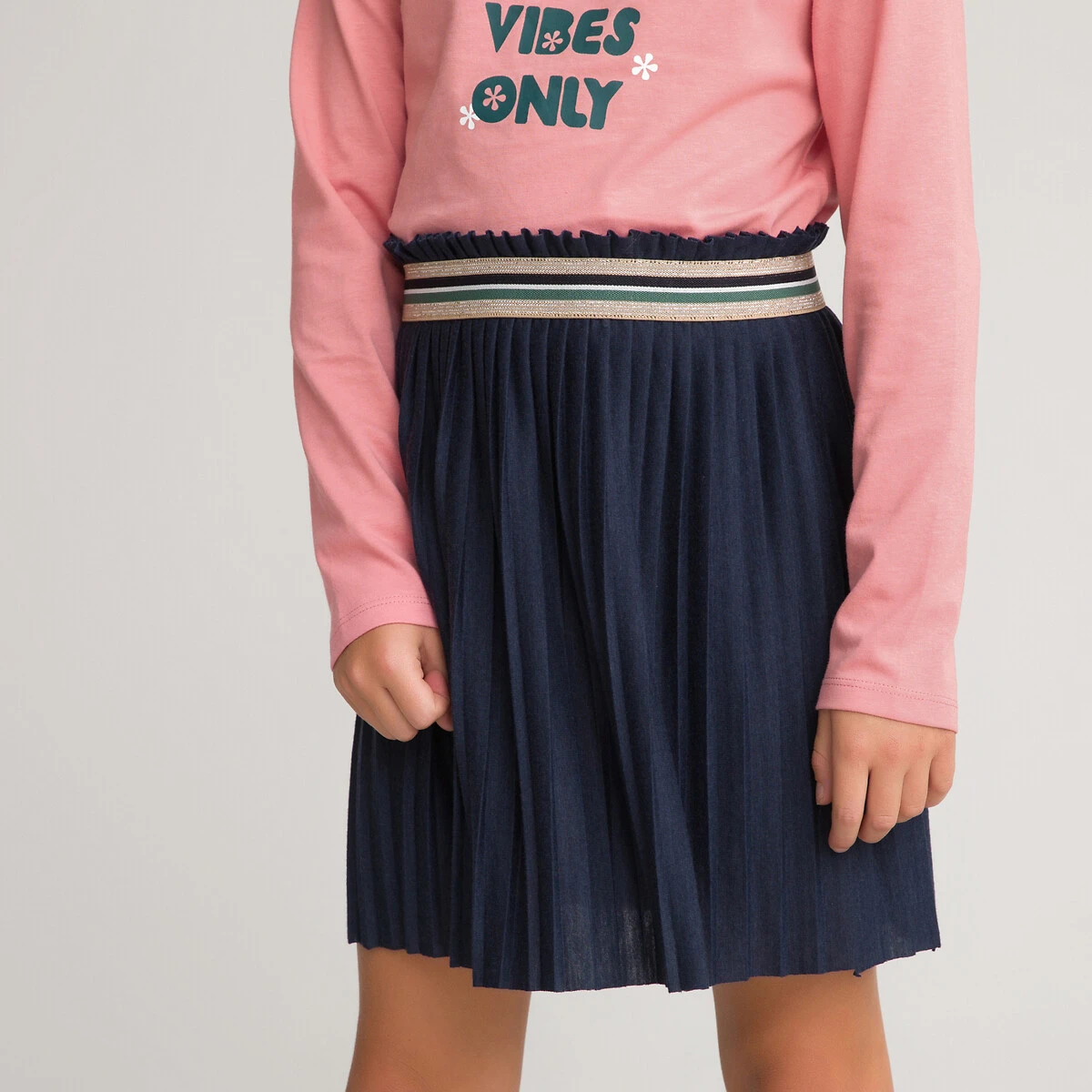 Jupe Plissée, Taille élastiquée 7 Jupe Plissée, Taille élastiquée – Image 7