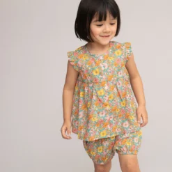 Ensemble Blouse Et Bloomer, Tissu LibertyFabrics