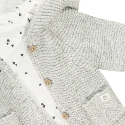 Gilet à Capuche En Tricot 5 Gilet à Capuche En Tricot -Mode Décontractée 9960c0b06d5c34bc018fc984642ca8b7