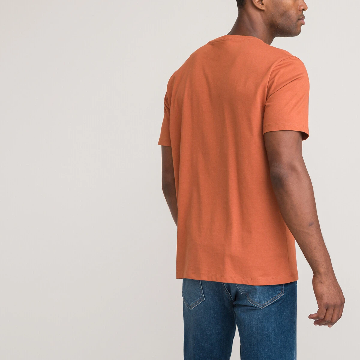 T-shirt Col Rond Manches Courtes Motif Imprimé 4 T-shirt Col Rond Manches Courtes Motif Imprimé – Image 4